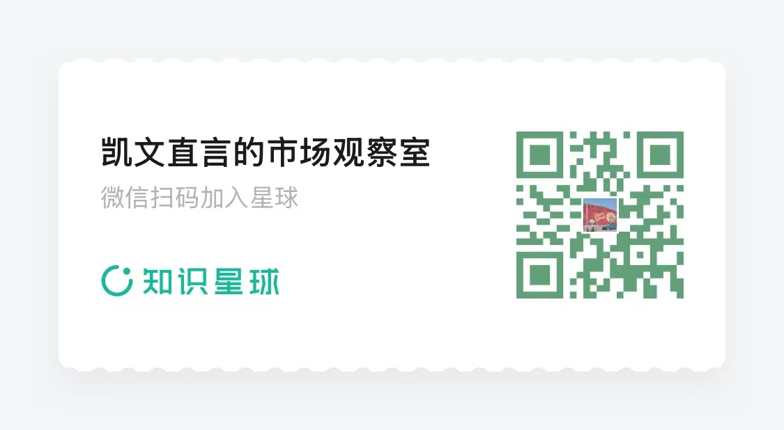 凯文直言的市场观察室知识星球加入入口
